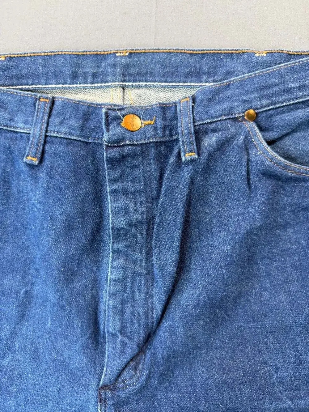 Wrangler Cowboy Cut Original Fit 13MWZ Men's Dark Wash Jeans 40x30 USA Made